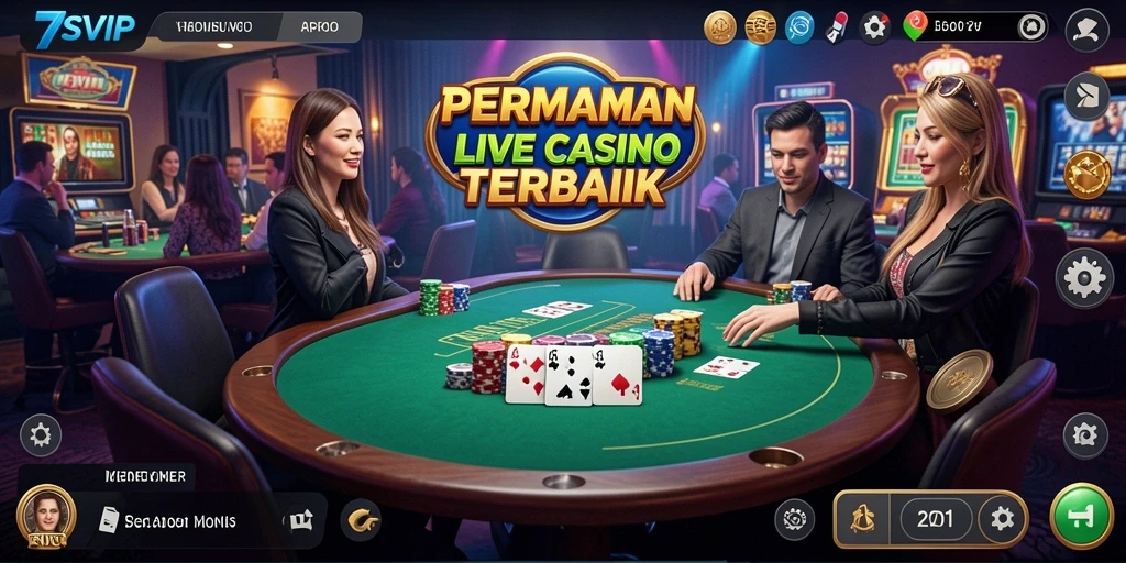 Gameplay seru di 7SVIP dengan dealer profesional dan interaksi langsung.