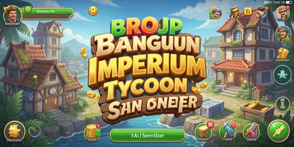Screenshot menunjukkan gameplay Tycoon yang memukau dan interaktif.