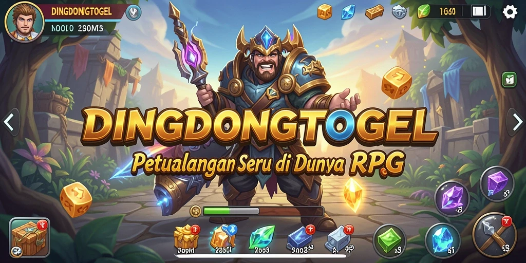 Tampilan gameplay DINGDONGTOGEL yang dinamis dan imersif.