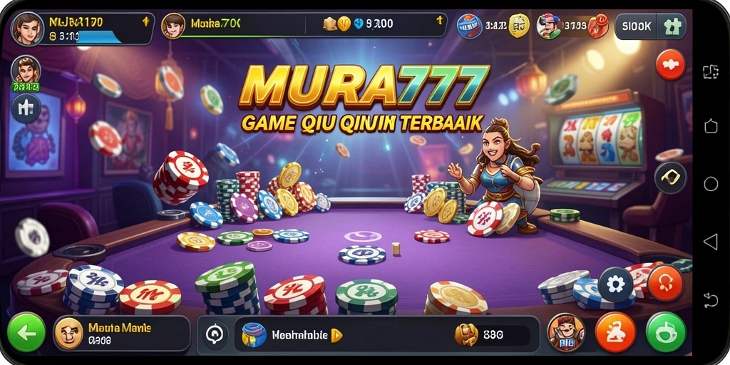 Tangkapan layar gameplay QiuQiu yang menarik di MUARA777.