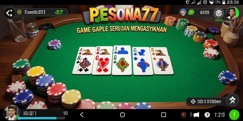 Tampilan gameplay seru dalam PESONA77 yang menyenangkan.