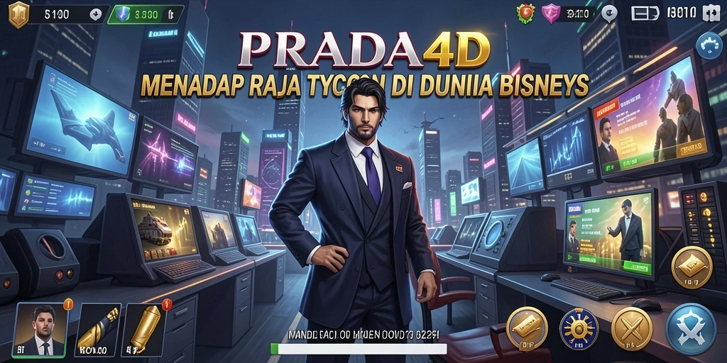 Tampilan gameplay PRADA4D yang menarik dan interaktif.