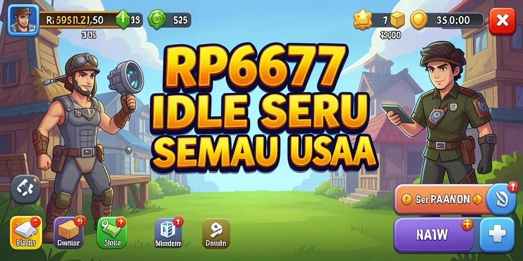 Tampilan permainan RP6677 yang menarik dan interaktif.